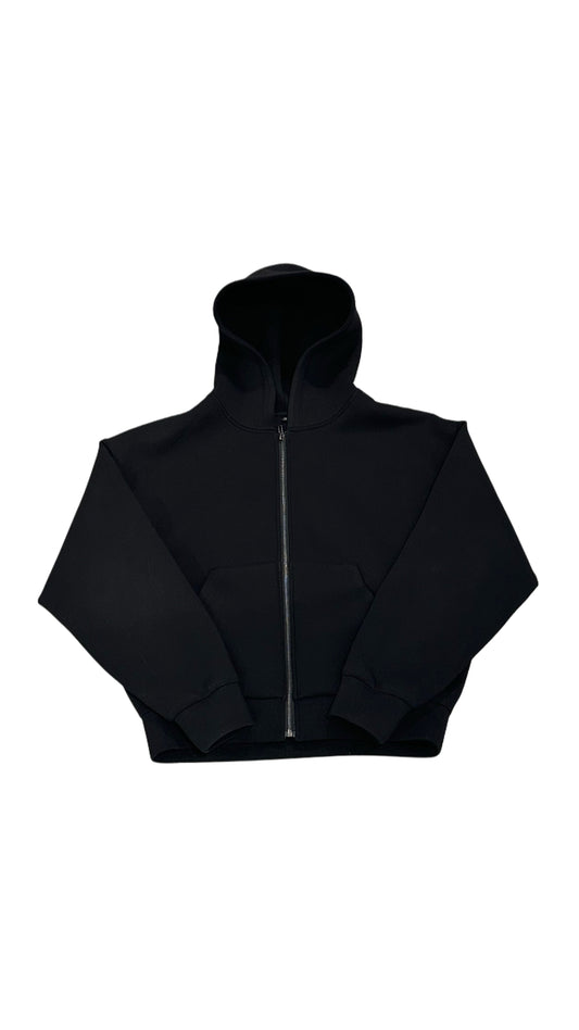 Altoic Black Zip Hoodie
